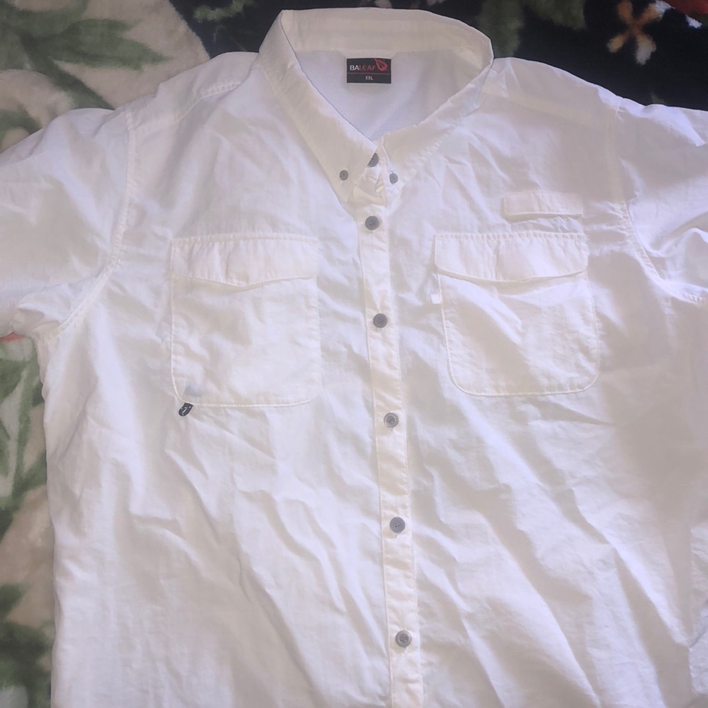 Button white shirt